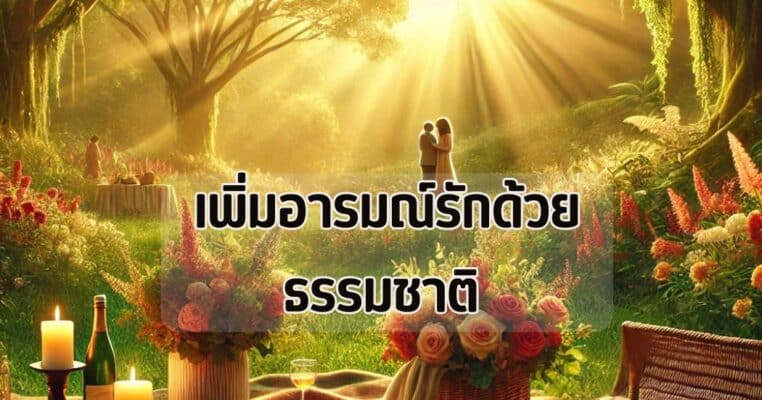 เพิ่มอารมณ์รักด้วยธรรมชาติ